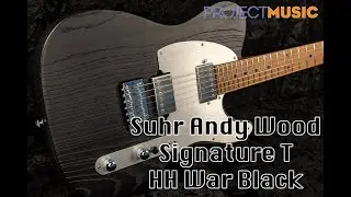 Suhr Andy Wood Signature Modern T HH War Black - Project Music