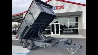 Iron Panther Dump Trailer 7x14 14K 48