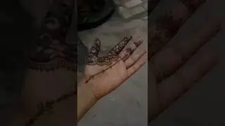 Simple and unique mehndi design #henna #mehndi #hennatattoodesign #youtubeindia #viralshorts