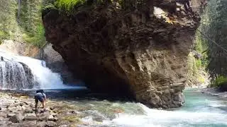 Banff- Johnston Canyon's Hidden Cave - July 2018