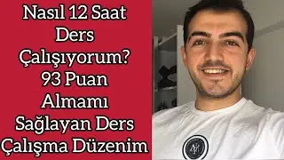 NASIL 12 SAAT DERS ÇALIŞIYORUM? KPSS DERS ÇALIŞMA PROGRAMIM | 93 PUAN ALMAMI SAĞLAYAN DÜZENİM