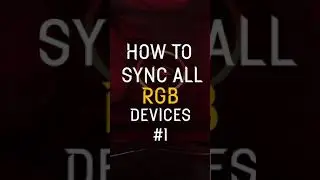 How to Sync All RGB Devices of your PC.(No longer working) #Shorts