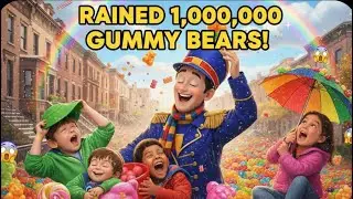It Rained 1,000,000 Gummy Bears On A City!