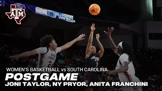 South Carolina Postgame: Joni Taylor, Ny Pryor, Anita Franchini