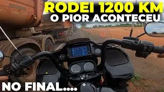 O PIOR ACONTECEU NO FINAL: Rodei mais de 1200 km de MOTO em UM DIA
