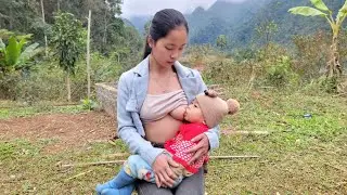 Searching for a family for an abandoned child, picking guavas to sell and cook.