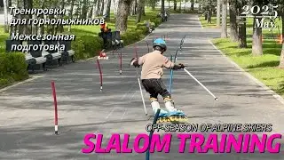 🔥 Slalom on Inline Skates with Gummy Gates &ndash; Ski Racer&rsquo;s Secret! 🎿
