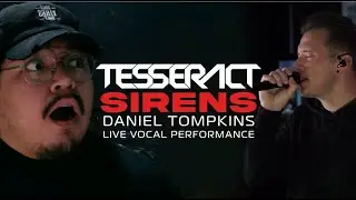 1ST LISTEN REACTION TesseracT - Sirens (Dan Tompkins Live Vocal Performance)