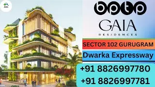 BPTP GAIA RESIDENCES Ultra Luxury Apartments Expansive Apartments of 3 BHK 2106 Sqft Sector 102 GGN