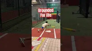 grounded for life😡🤣 #baseball #pencilbat #bats #tiktok #funny #review #practice #ball #fun #leo