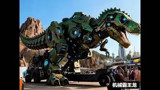 Large-scale mechanical parade mecha
