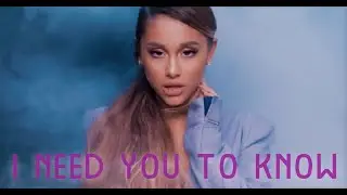 'I Need You to Know' - Ariana STEM MASHUP