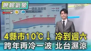 天氣/今夜明晨凍吱吱「北宜桃基」探10度 追雪最後倒數 週六水氣減｜TVBS新聞 @TVBSNEWS01