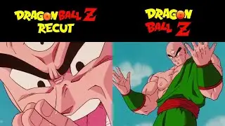 Dragon Ball Z Recut Comparison - Tien Shinhan's Tri-Beam
