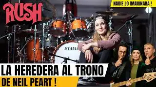 ANIKA NILLES NUEVA BATERISTA de RUSH REEMPLAZANDO a NEIL PEART💣 La MEJOR OPCION ?Como LLEGO a RUSH?🥁