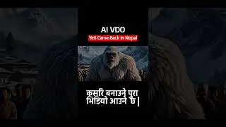 Yeti came back in nepal🤐 ,How to make AI Video Easily ?