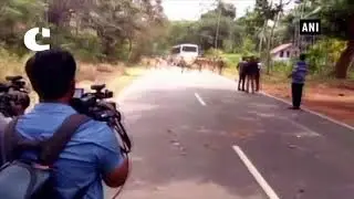 Clash breaks out between police, locals against widening of National Highway