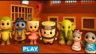 BABY ITALIAN ANIMALS FAMILY PRISON RUN ESCAPE Obby  #roblox #tranding #shorts