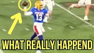Garrett Nussmeier THROWING BOMBS At Senior Bowl Practice - Highlights