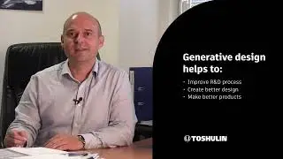 A TOSHULIN a generat&iacute;v tervez&eacute;st haszn&aacute;lja a CNC g&eacute;pek tervez&eacute;s&eacute;nek &aacute;talak&iacute;t&aacute;s&aacute;ra