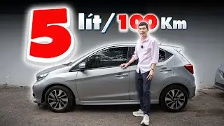 Honda BRIO RS 2019 - Mẫu xe 5 lít/100Km đạt tiêu chí...bền, tiết kiệm, phụ tùng thay thế rẻ