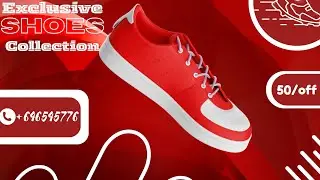 Shoe poster design|Canva design|Free Version 