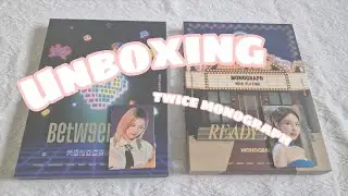 - ☁️ twice monograph unboxing [ between 1 & 2 || ready to be ]
