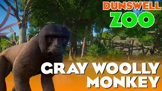 GRAY WOOLLY MONKEY HABITAT || EP54 || DUNSWELL ZOO || PLANET ZOO