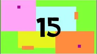 Countdown Timer 15  sec with Sound effects and Time up | no copyright