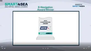 NAVTOR receives the 2023 SMART4SEA E-Navigation Award
