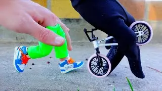 Грабитель украл мой BMX Finger Bike!?