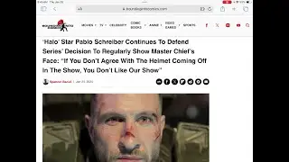 Pablo Schreiber Defends Showing Master Chief's Face In Halo. I Understand To A Point.