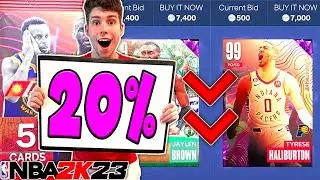 NEW HEATWAVE PACKS HAVE CRASHED THE PRICE OF DARK MATTER CARDS IN NBA 2K23 MyTEAM!