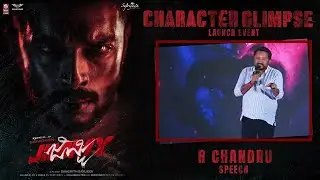 Director R Chandru Speech at Jimmy Character Glimpse Launch Event | Sanchith Sanjeev|Kichcha Sudeepa