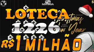LOTECA 1226 - CONCURSO SURPRESA NO NATAL - 1 MILH&Atilde;O DE REAIS EM JOGO - BOL&Otilde;ES + AN&Aacute;LISES COMPLETAS