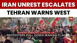 Iran Protests Escalate: 200+ Dead, Tehran Threatens US & UK Amid Widespread Unrest | Anti-Khamenei