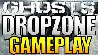 COD GHOSTS  DROP ZONE ALMOST 70+ Gameplay w/ BIZON UNICORN CAMO
