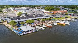 Extreme Boat Dockin' Competition 2022 at Brew River | Drone Footage
