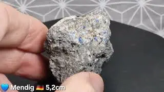 Ha&uuml;yne Ha&uuml;yn 5,2cm 💙 UV 🧡 Mendig Eifel 🇩🇪 -- www.rossminerals.com