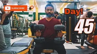 Day 44 of 365 ||Transformation Challenge No Steroids |Full Workout &Motivation