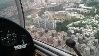 aerial view of pune