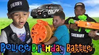 COPS OFF DUTY! SHERIFF'S HOME! Revenge at BIRTHDAY BATTLE!