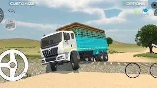 Indian vehicles simulator 3d me truck driving// Truck driving games video 
