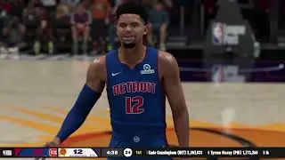NBA 2K26 Gameplay: Detroit Pistons vs Phoenix Suns - (Xbox Series X) [4K60FPS]