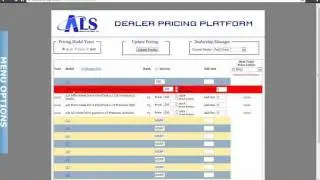 Dealer Platform - Pricing Manager