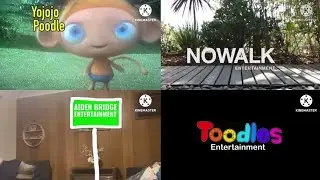 Yojojo Poodle/Nowalk Entertainment/Aiden Bridge Entertainment/Toodles Entertainment Logo (2025)