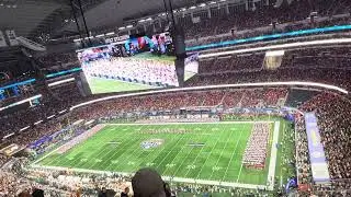 Rangerettes 75th Cotton Bowl pre-game