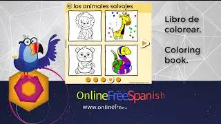 #onlinefreespanish Libro de colorear -  coloringbook 