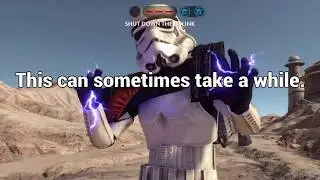 Star Wars Battlefront:  How to do the Hero Transformation Glitch (Skirmish)