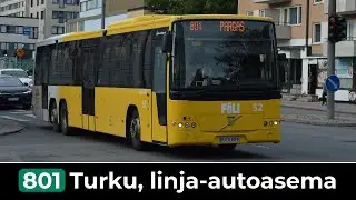 Turku Seutu+ (F&ouml;li) Linja 801: Parainen - Turku, linja-autoasema (Nopeutettu) | LS-Liikennelinjat 52